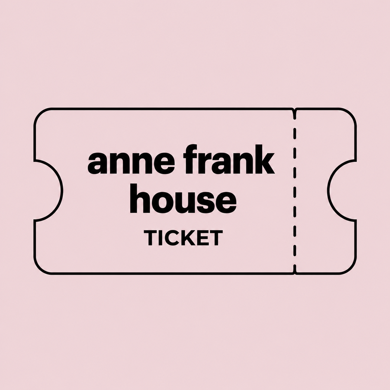 Ann Frank House Ticket